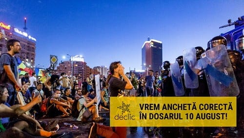 Petiție pentru redeschiderea dosarului „10 august”. „Vrem o anchetă corectă”