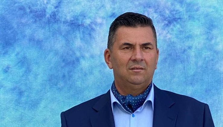 Vasile Petrică Mărculescu primar Smârdan FOTO: FB/Lică Mărculescu