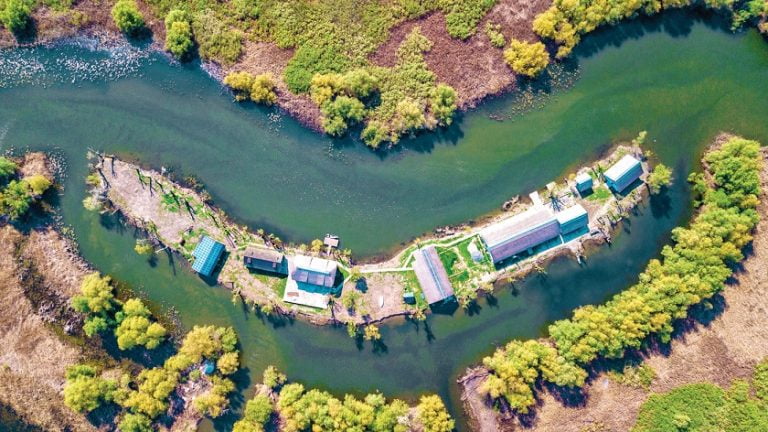 FOTO: Insula Matița din Delta Dunării, scoasă la vânzare