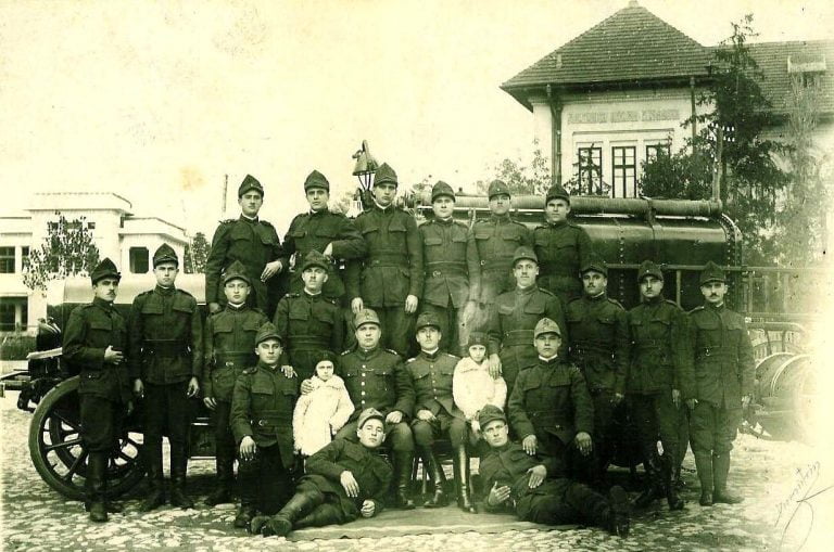 Dotările pompierilor constănțeni, acum 95 de ani