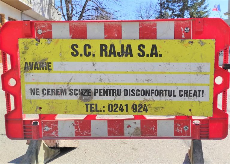 UPDATE ora 16.00. Avarie pe bd. Tomis din  Constanța