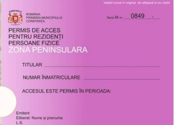 Permisul de acces auto în Peninsulă încalcă normele GDPR. Control la Primăria Constanța din partea ANSPDCP