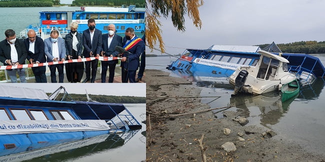 Pontonul inaugurat de Raluca Turcan a intrat la apă. Iată explicațiile