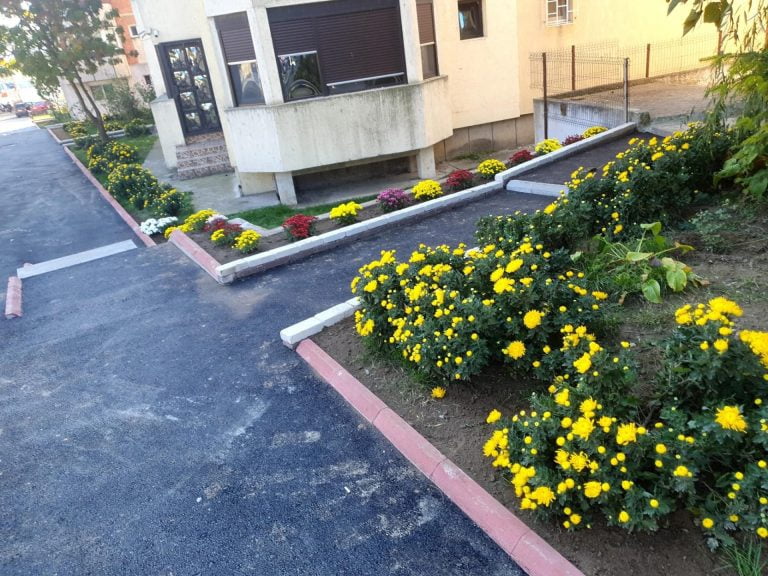 FOTO Cernavodă: Proiectul de modernizare a străzii Unirii, aproape de finalizare