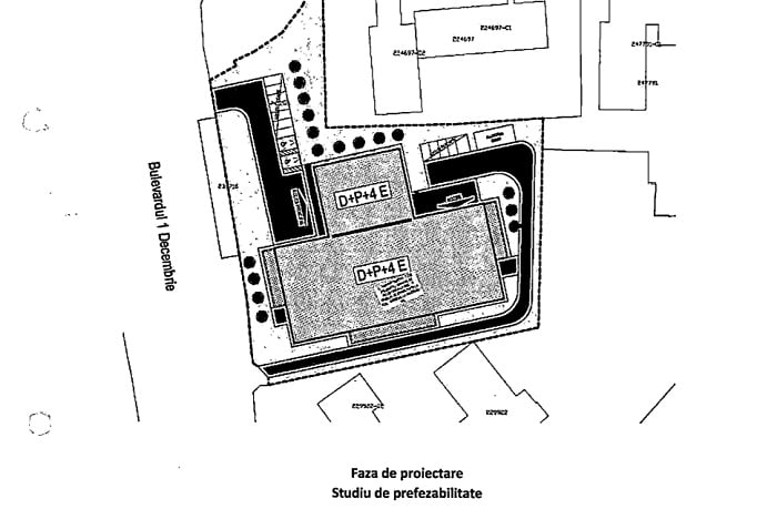 Spitalul pe care vrea să îl construiască Primăria Constanța, estimat la 335,3 mil. lei