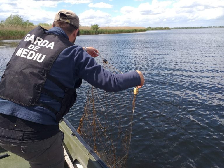 Garda de Mediu în Delta Dunării foto: Garda de Mediu