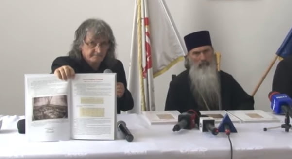 Constantin Barbu si IPS Teodosie la o lansare de carte