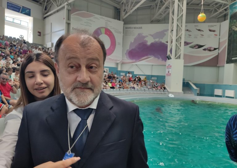 Iulian Călin, directorul Delfinariului din Constanța