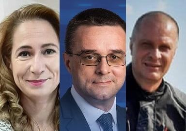 Cristina Cabrancea, Sorin Mihai și Lucian Faliboga-colaj foto