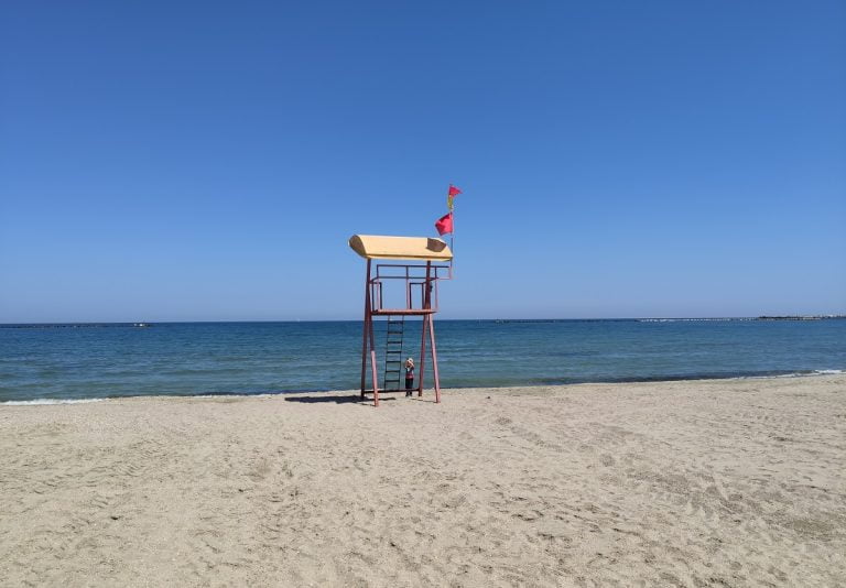 Foișor salvamar Mamaia - fotografie cu caracter ilustrativ