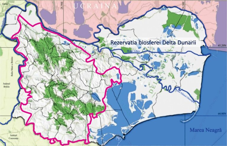 Consiliul Județean Tulcea își afirmă sprijinul pentru înființarea Geoparcului Internațional UNESCO – Dobrogea Chimerică