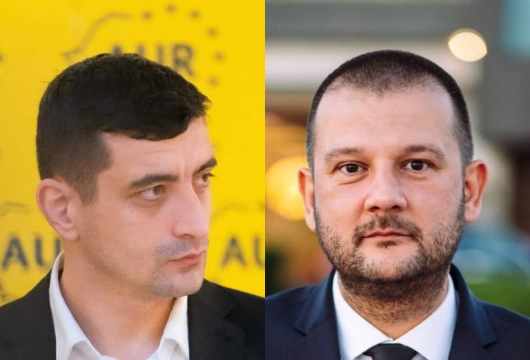 Colaj: George Simion (AUR) și Bogdan Bola (Forța Dreptei)