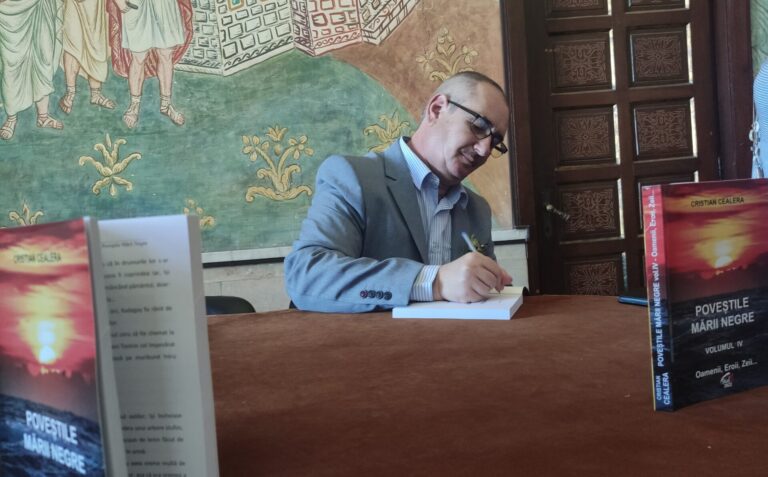 „Poveștile Mării Negre” au ajuns la volumul IV. Cristian Cealera: „Mi-a făcut o plăcere nebună să scriu acest volum”