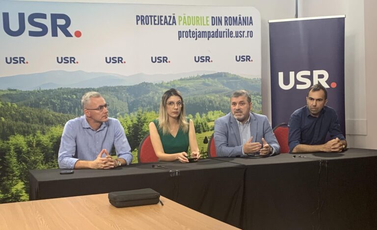 USR a demarat caravana „DNA-ul Pădurilor”. Deputat: „Mafia pădurilor este puternică!”