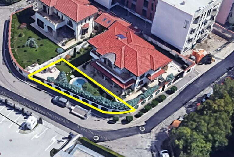 Primăria Constanța scoate la vânzare un teren din curtea unei vile luxoase din zona Campus