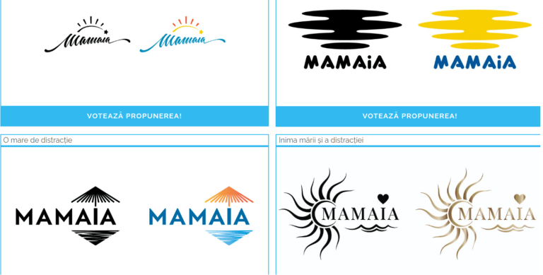 Constănțenii pot vota viitorul logo al stațiunii Mamaia. Care sunt propunerile