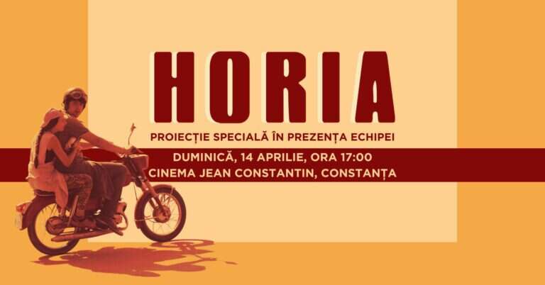 Filmul „Horia”, proiecție specială la Constanța în prezența regizoarei Ana Maria Comănescu și actorului Vladimir Țeca