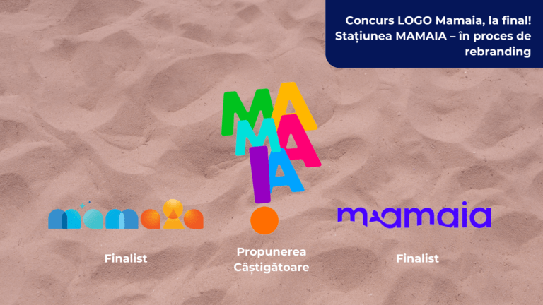 Concurs LOGO Mamaia, la final! Stațiunea MAMAIA – în proces de rebranding