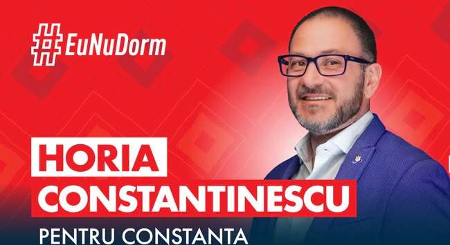 PROFIL DE CANDIDAT. Horia Constantinescu (PSD): „Aș fi un primar și jumătate. Nu știu să lucrez doar 8 ore pe zi! #EuNuDorm”