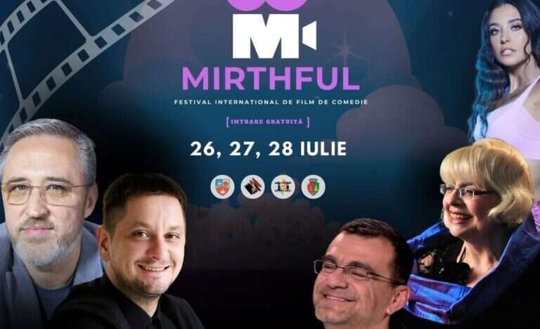 Începe Festivalul Internațional de Film de Comedie „Mirthful”, la Constanța. Trei zile de comedie, muzică live, teatru și divertisment de calitate