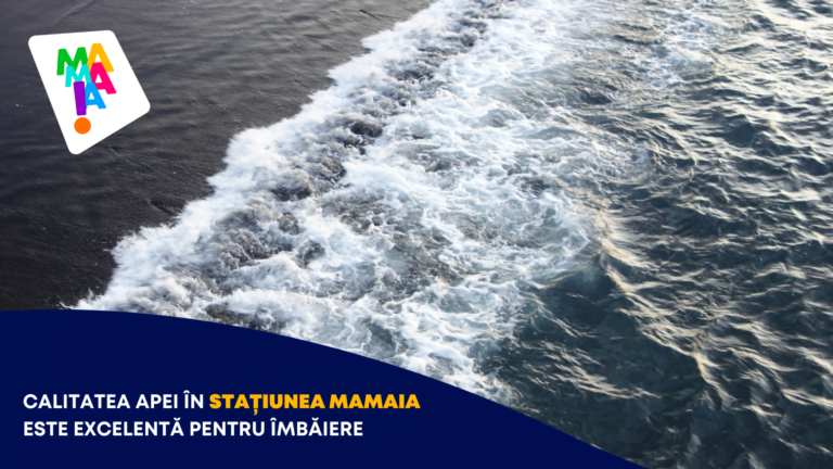OMD Mamaia Constanța: Calitatea apei în Stațiunea Mamaia este excelentă pentru îmbăiere (P)