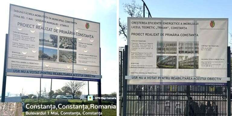 Stelian Ion, despre panourile ilegale instalate de Primăria Constanța: „Chițac este speriat”. ADR SE somează administrația să intre în legalitate (P)