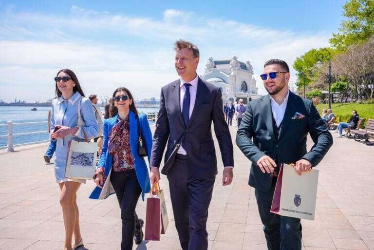 CONSTANȚA OPENS TO UK: Ambasadorul Marii Britanii, în vizită oficială la Constanța, la invitația OMD Mamaia-Constanța