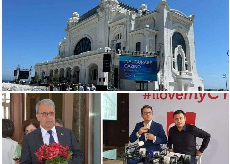 Chițac nu i-a invitat la inaugurarea Cazinoului pe fostul primar al Constanței și pe ministrul Dezvoltării, actorii principali care au semnat reabilitarea monumentului