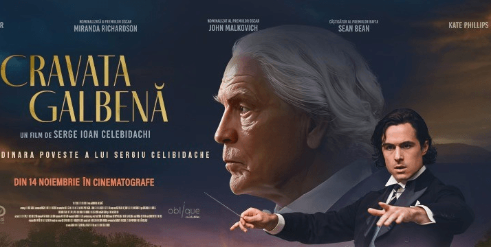 Filmul „Cravata galbenă”, povestea extraordinară a maestrului Sergiu Celibidache, proiectat la Centrul „Jean Constantin” Constanța