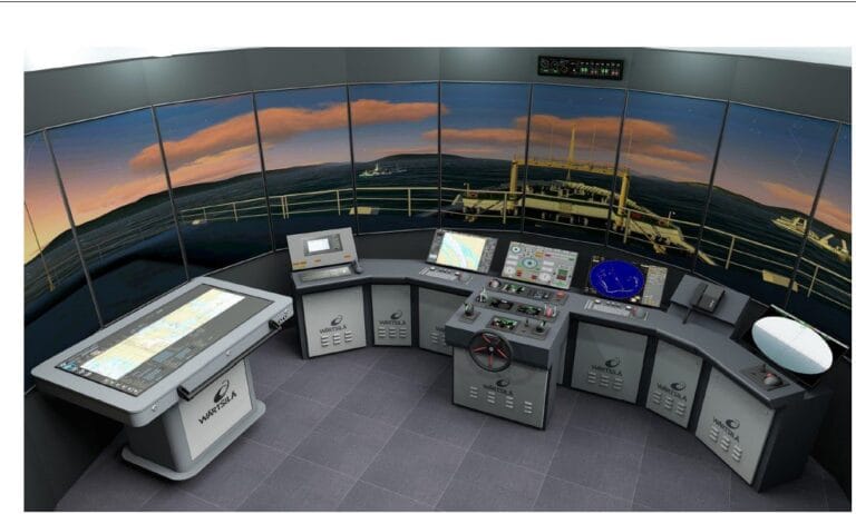 Simulator de ultimă generație, cu trei punți de comandă, achiziționat de CERONAV cu peste un milion de euro