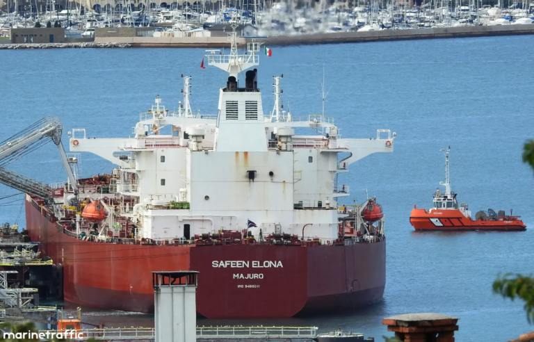 KMG International-Rompetrol, despre nava SAFEEN ELONA: „Atât vasul, cât și proprietarul nu figurează pe nicio listă de sancțiuni”