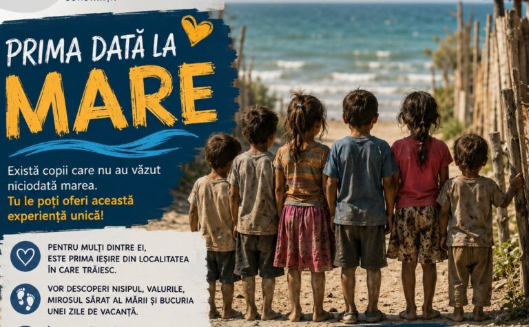 Există copii din Dobrogea care nu au văzut niciodată marea. Proiectul „Prima dată la mare”
