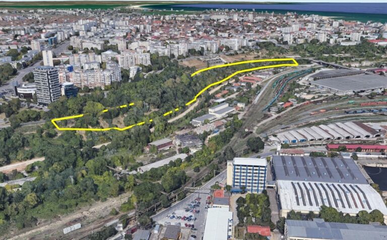 Compania care deține magazinele Brick vrea să ridice un complex imobiliar de 27.600 mp pe taluzul Portului Constanța