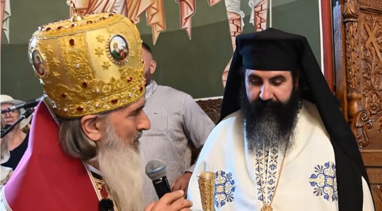 VIDEO Teodosie a pus stareț la Peștera Sf. Andrei un călugăr acuzat că practică MAGIA. „Să plece din eparhia noastră!”